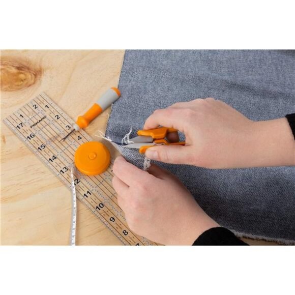 Sewing Essentials Set (6pc), Orange 6 Count - Picture 3 of 5
